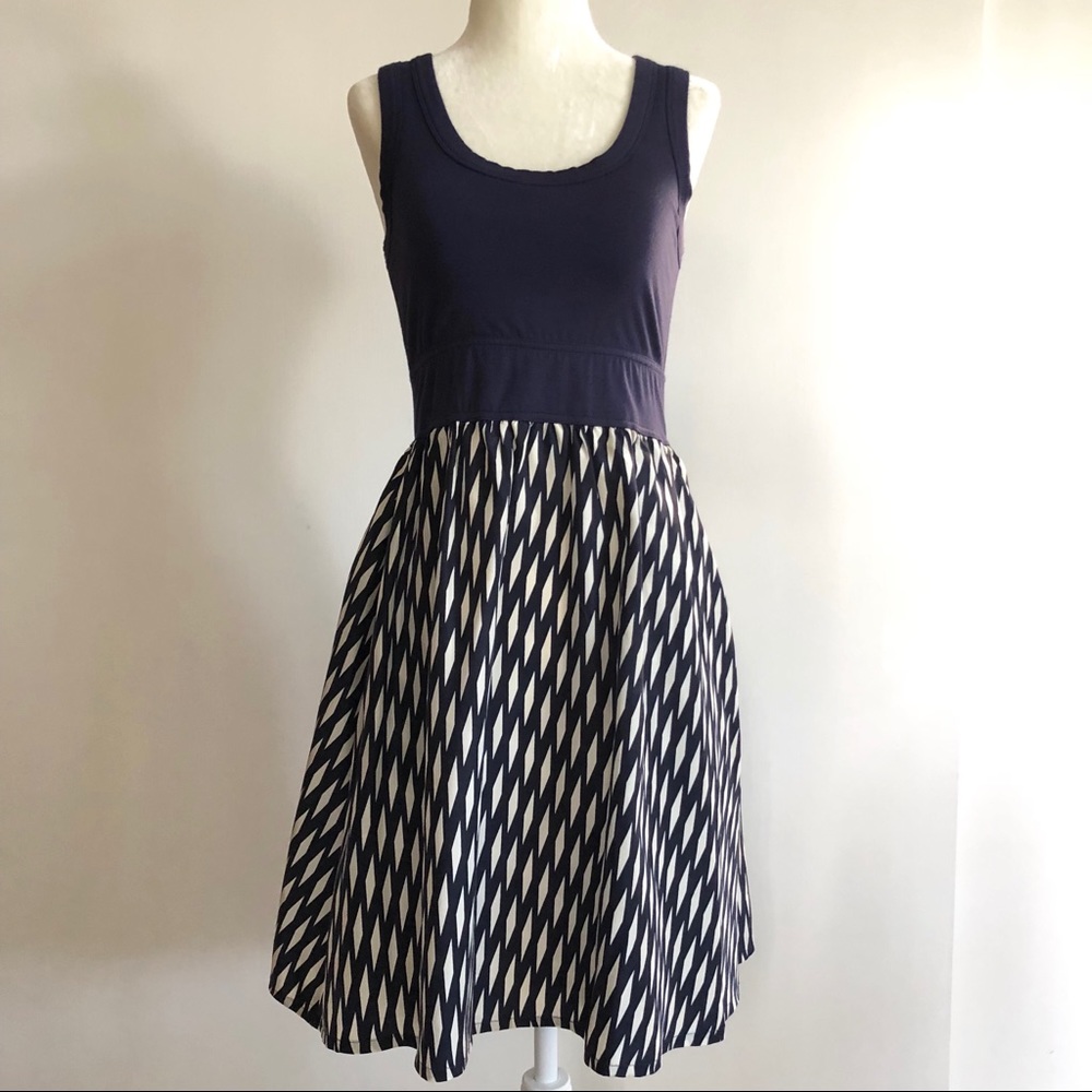 Anthropologie Fei Well Matched Dress